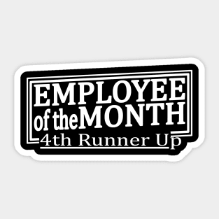 Employee of the Month Sticker